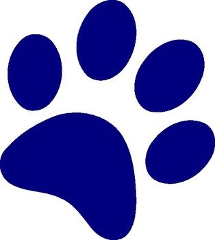 Bobcat Paw Print Clip Art N3