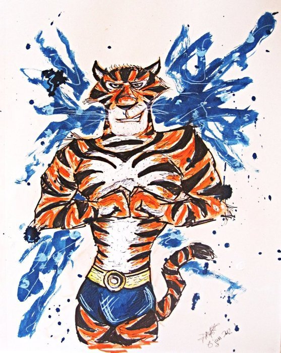 İllustration of the tiger