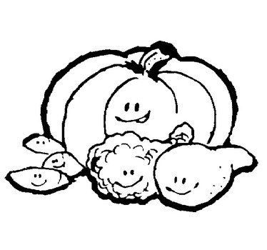 Squash Clip Art Black And White N2