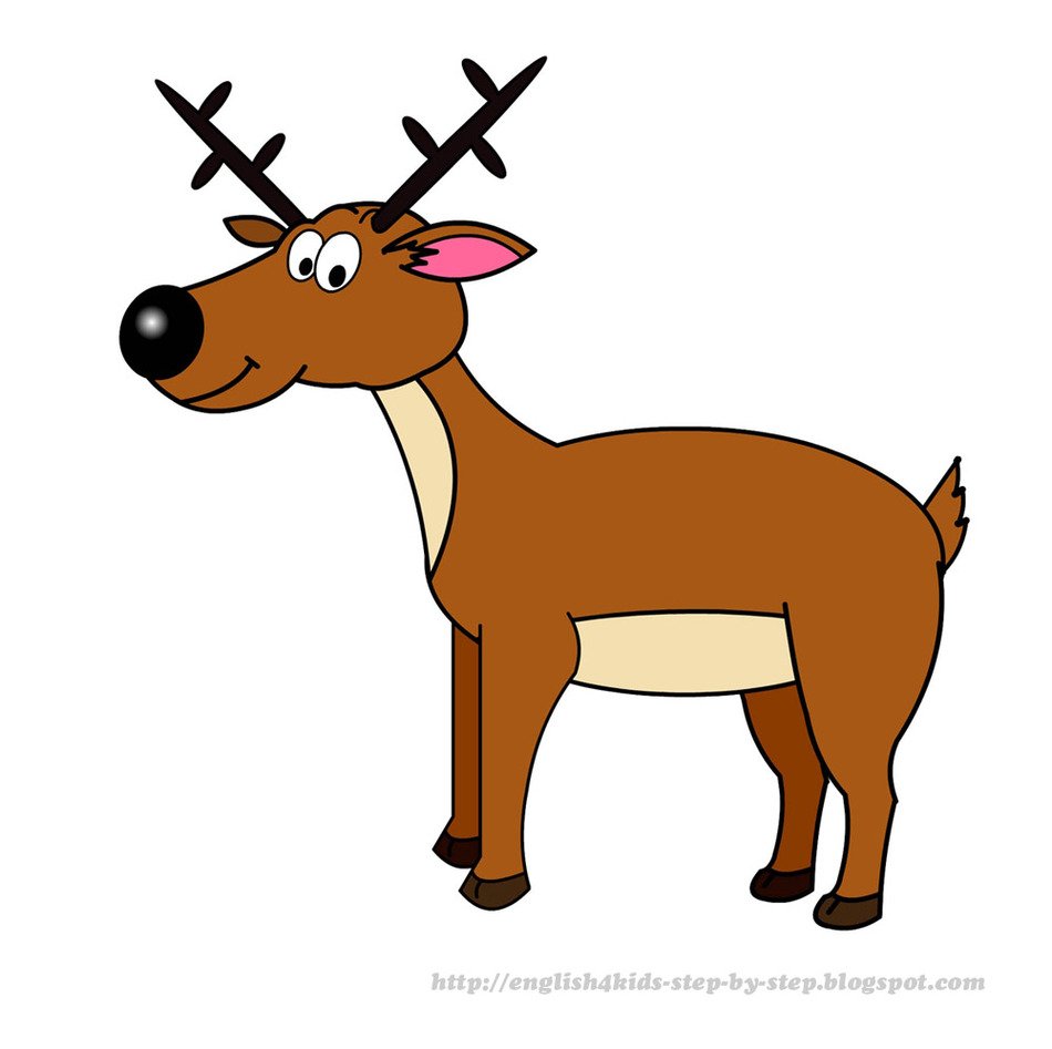 Cartoon Deer Clip Art N13