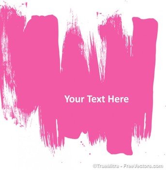 Abstract Pink Painting