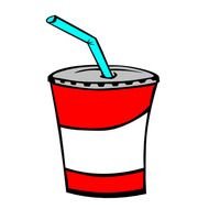 Cartoon Soda Cups
