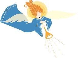 Christmas Angels drawing