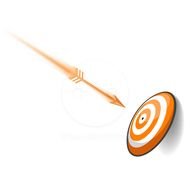 Target With Arrow Clip Art N11