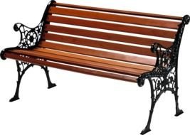 Classic Wooden Park Chair drawing