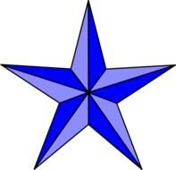 Nautical Star Clip Art N6