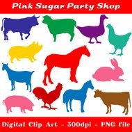 Farm Animals Clip Art N8