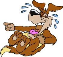 Laughing Hard Clip Art