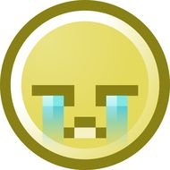 Crying Smiley as an illustration