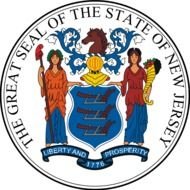New Jersey State Seal, drawing