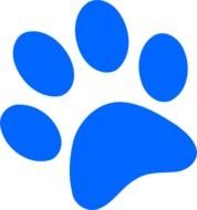 Bobcat Paw Print Clip Art N4