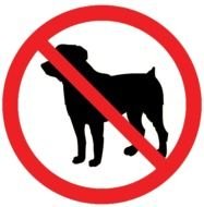 No Dogs Allowed Signs N4