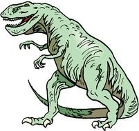 T Rex Dinosaur Clip Art N11
