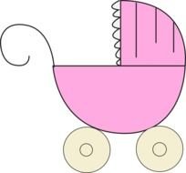 vintage pram for Baby Girl