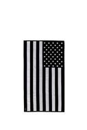 Black And White American Flag drawing