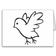 Blackbirds Flying Drawing