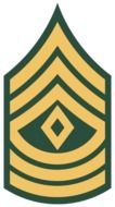 First Sergeant, Army Rank
