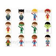 Superhero Clip Art N23