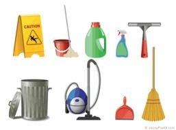 Clip Art Cleaning Tools