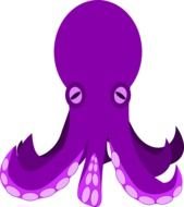 Octopus Cartoon Clip Art