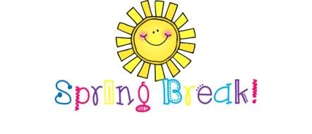 Spring Break Clip Art drawing