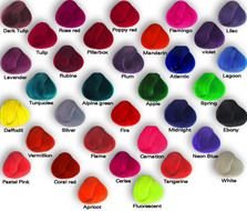 Red Hair Dye Color Chart