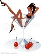 Martini Glass Clip Art N15