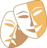 Theater Masks Clip Art N4