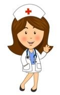 Cartoon Nurse drawing