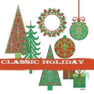 Christmas Tree Clip Art N134