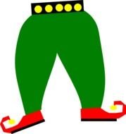 Elf Shoes Clip Art N5