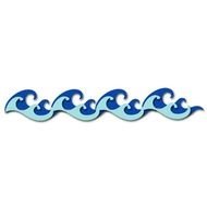 Wave Border Clip Art N4