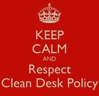 Clean Desk Policy