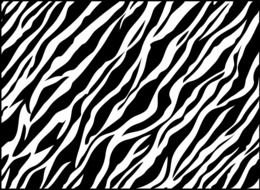 Colorful Zebra background clipart