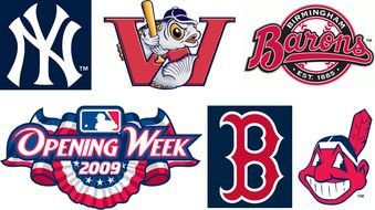 Baseball Logos darwing