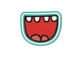 Cartoon Monster Mouth drawing