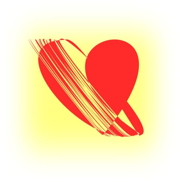 Abstract Heart Clip Art N3