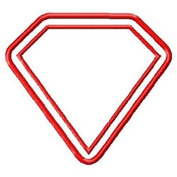 Blank Superhero Logo Template