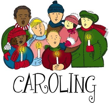 Church Christmas Caroling
