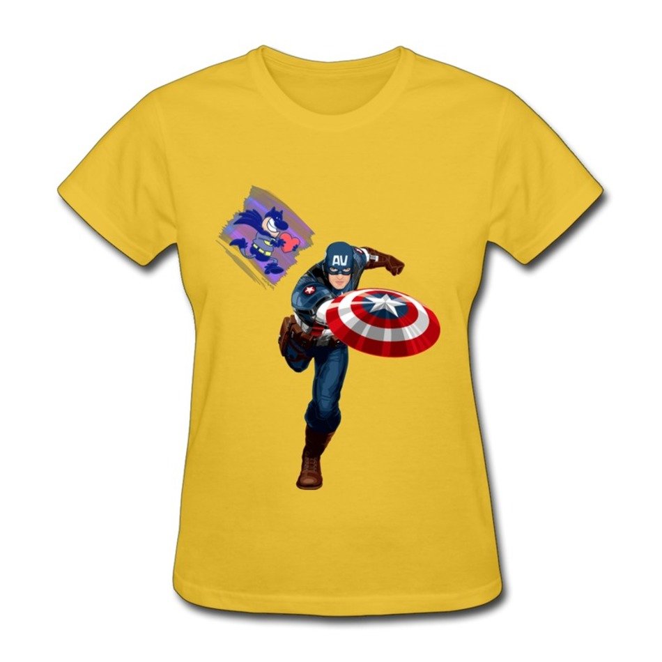 captain america running shirt
