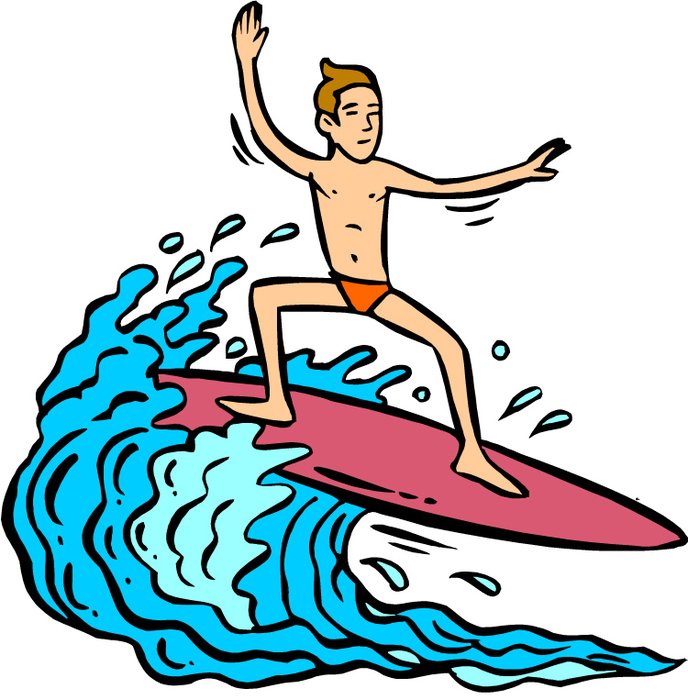 Surfing Clip Art N12