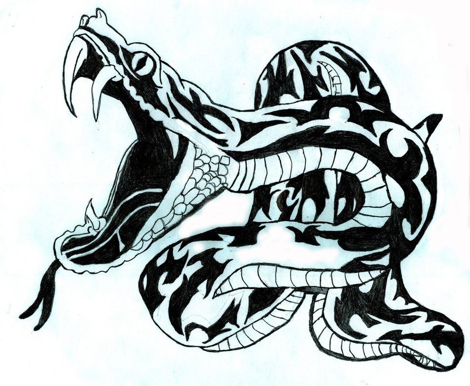 rattlesnake for tattoo