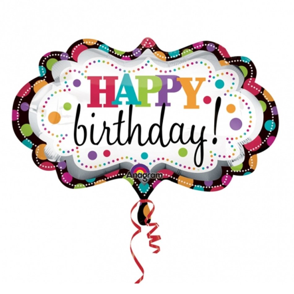 Happy Birthday Balloons N16