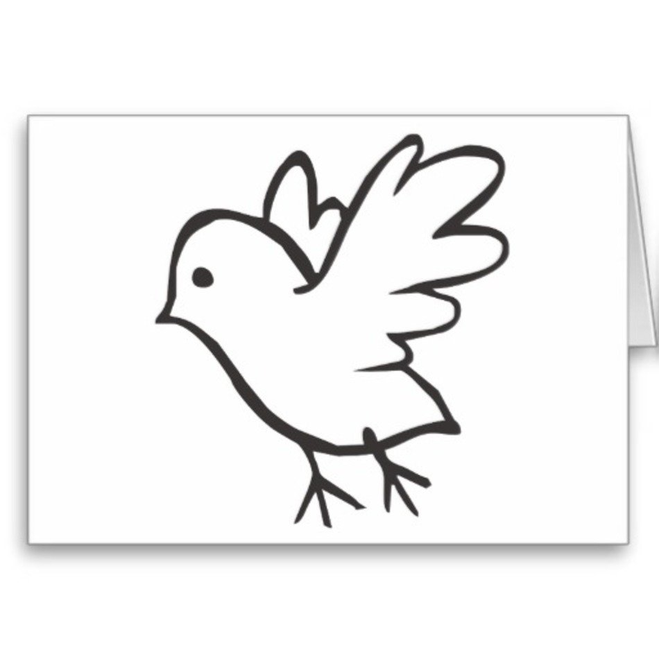Blackbirds Flying Drawing