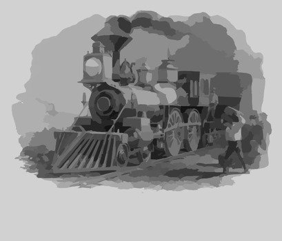 Train Track Clip Art N11