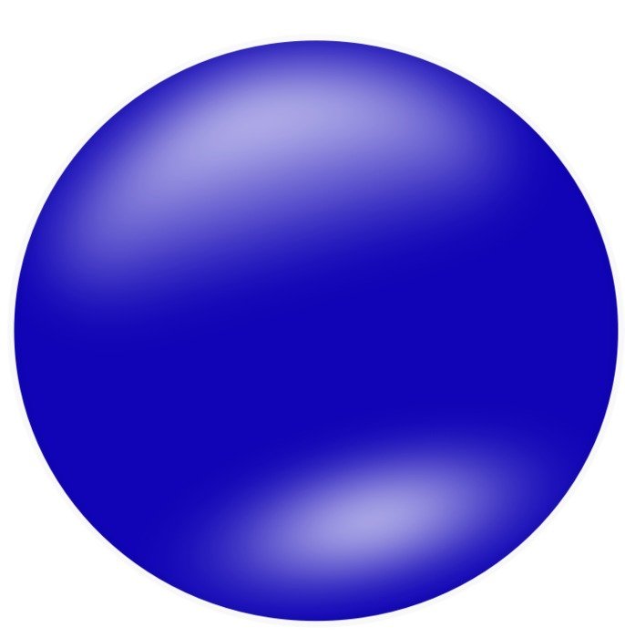Blue Circle Clip Art N7