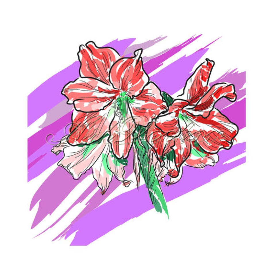 Birthday Flowers Clip Art N4