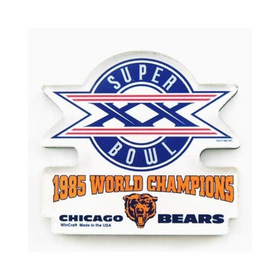 Chicago Bears Super Bowl Logos
