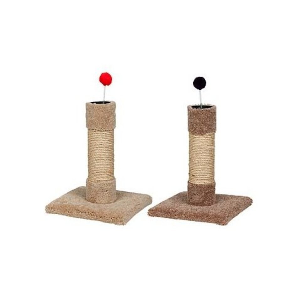 Beds amp Furniture rsaquo Petco Sisal Carpet Cat Scratch Post With Toy