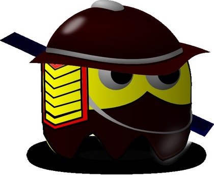 Cartoon Samurai Clip Art
